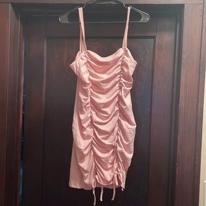 Pretty in pink mini dress